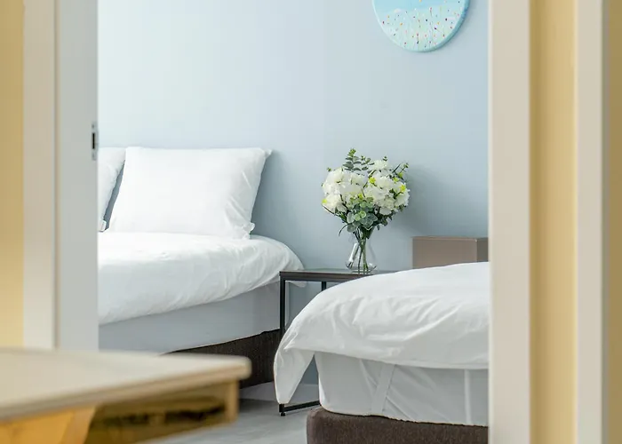 公寓 Hongdae 3 Bedroom, 2 Bathroom, King Bed *