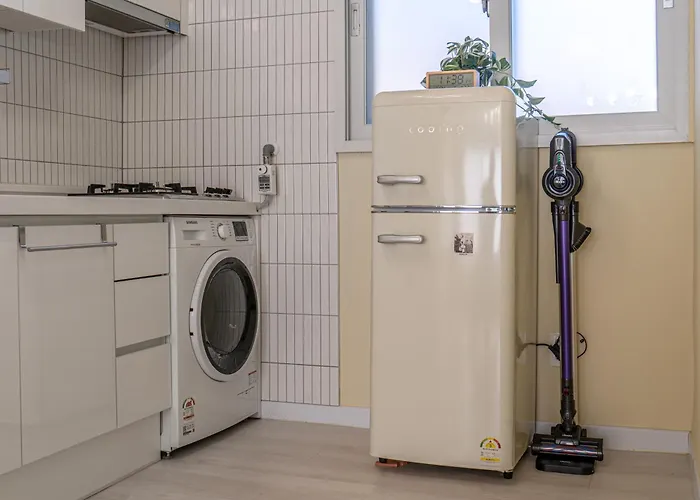 公寓 Hongdae 3 Bedroom, 2 Bathroom, King Bed